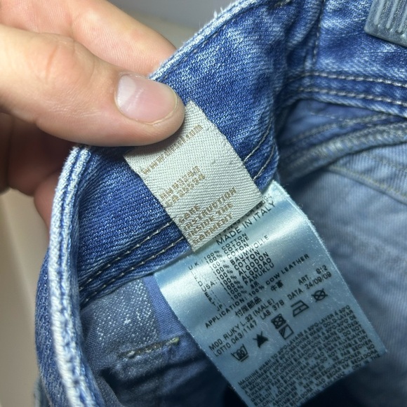 Vintage Diesel made in Italy "Ruby" distressed flared jeans - Picture 10 of 16